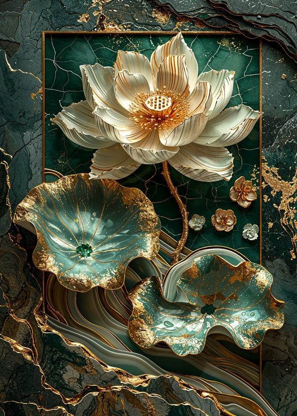 Golden Lotus Elegance