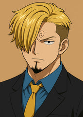 Sanji in Suit