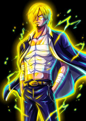 Sanji Thunder Style, One Piece