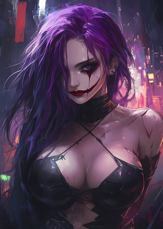 Horror Anime Girl Halloween