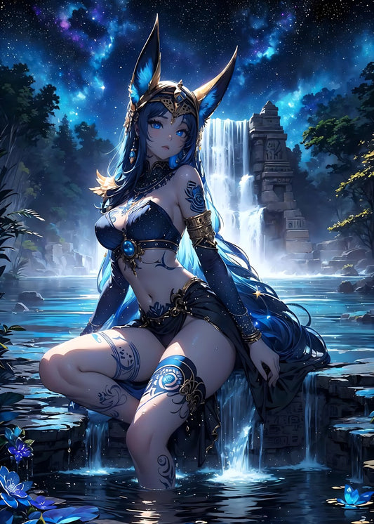 Celestial Guardian by the Fall