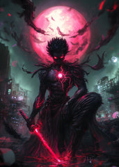 Crimson Moon Warrior