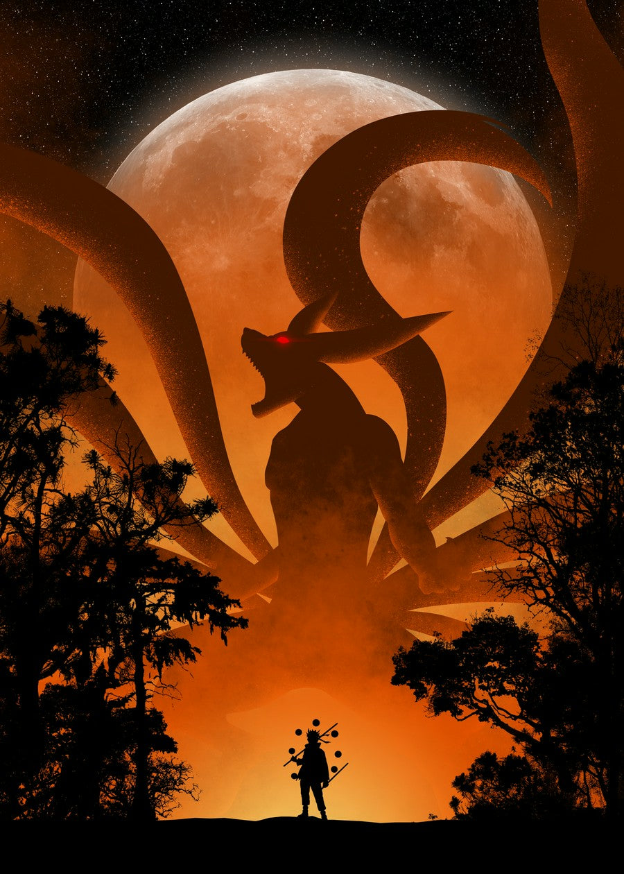 Naruto and Kurama