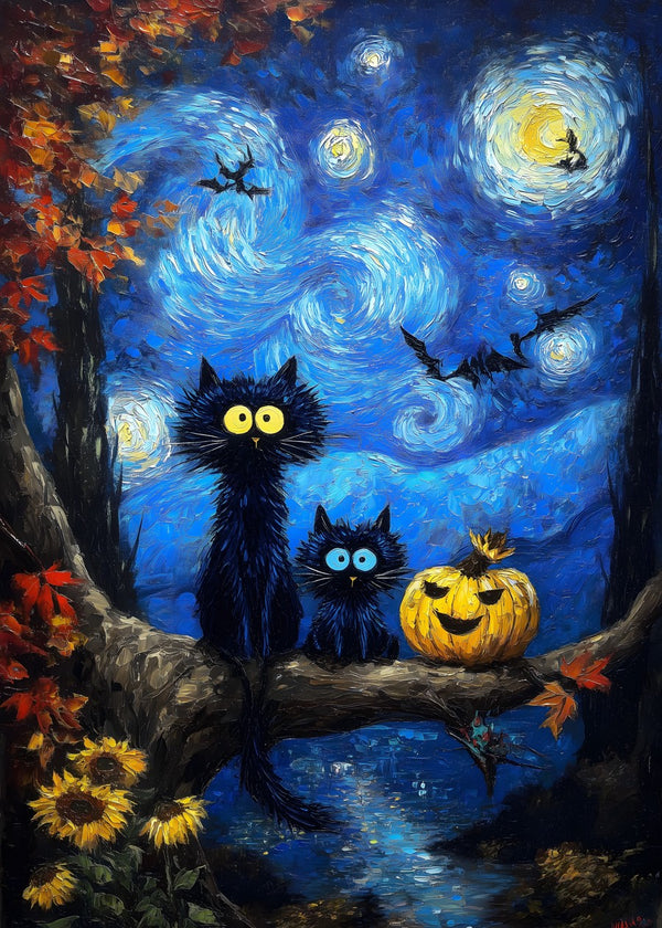 Starry Night Mischief