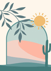 Desert Sunrise View