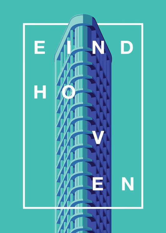 Eindhoven Tower Geometric Art