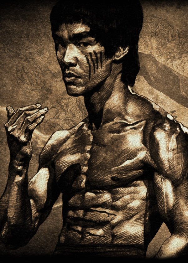 Bruce Lee king of dragon