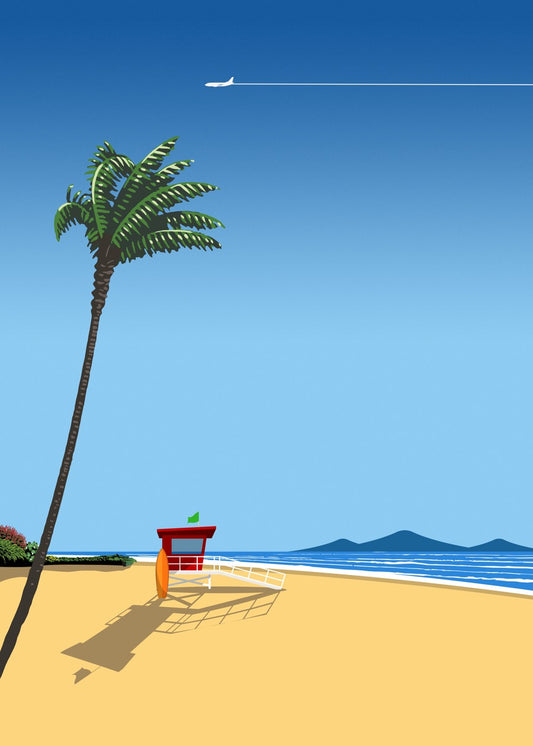Ibiza, Spain — City Pop art