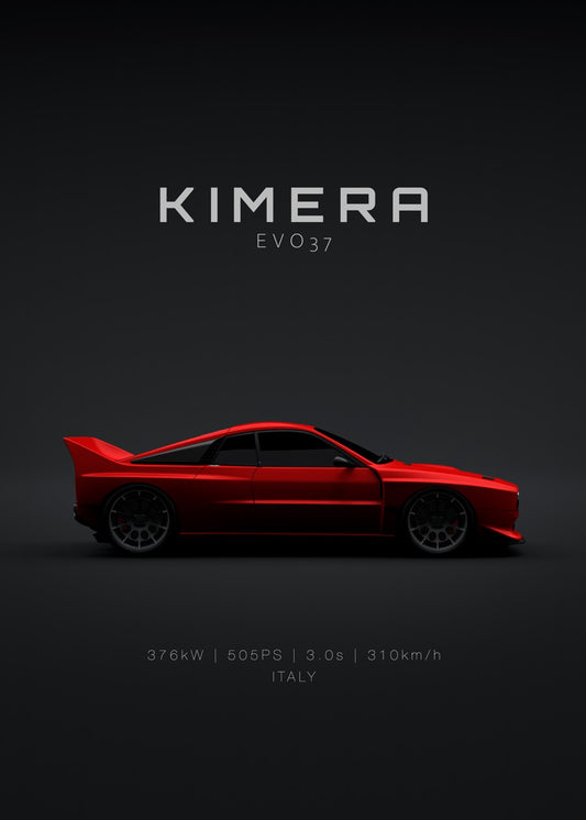 Lancia Kimera EVO37 2022 - Red