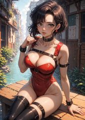 Fantasy Girl Red Suit