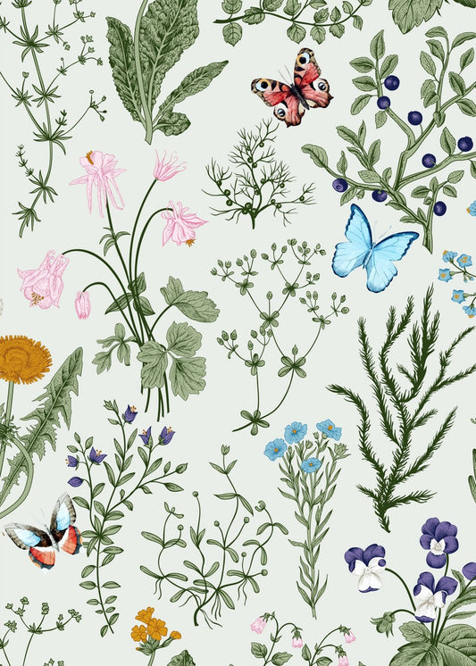 Botanical Flower Farmhouse