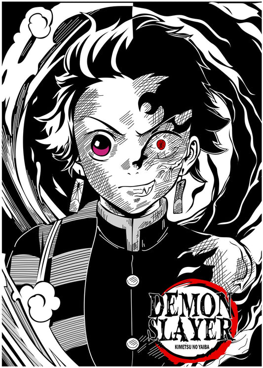 Half-Demon Tanjiro Poster