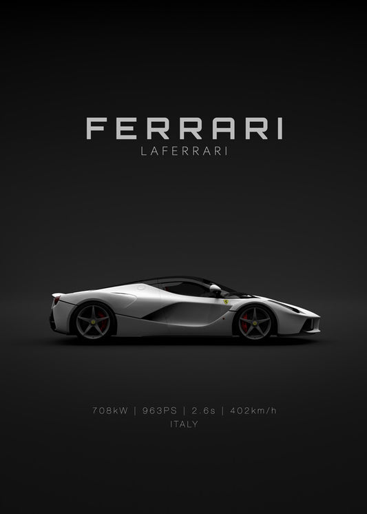 Ferrari LaFerrari White Specs