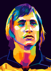 Johan Cruyff Wpap Art