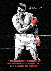 Muhammad Ali Boxing Quote