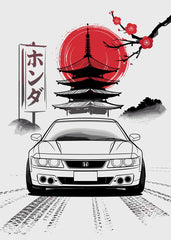 Honda Japan Red Sun