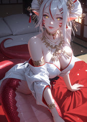 Enigmatic Serpent Sorceress