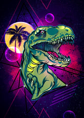 Aesthetic Retro T-Rex