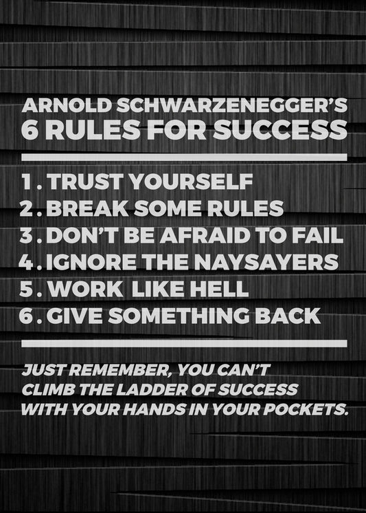 6 Rules For Success