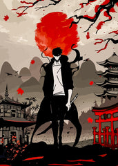 Sung Jin Woo Solo Leveling, Japanese style
