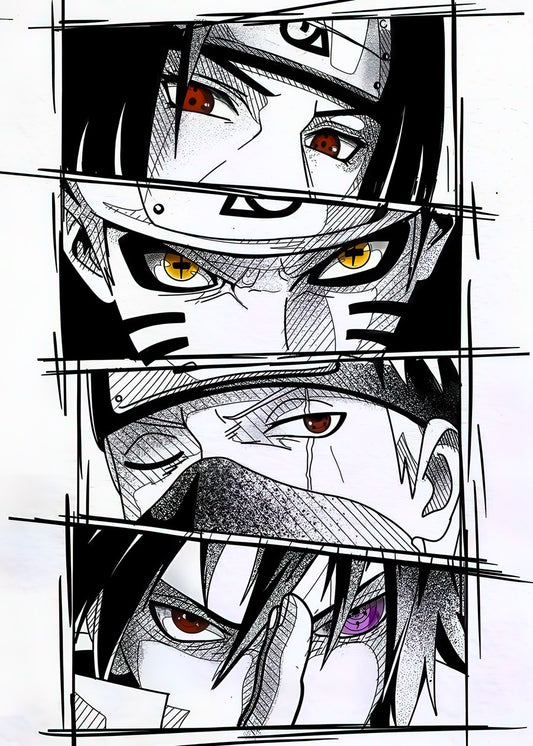 Shonen Eyes Panel Art
