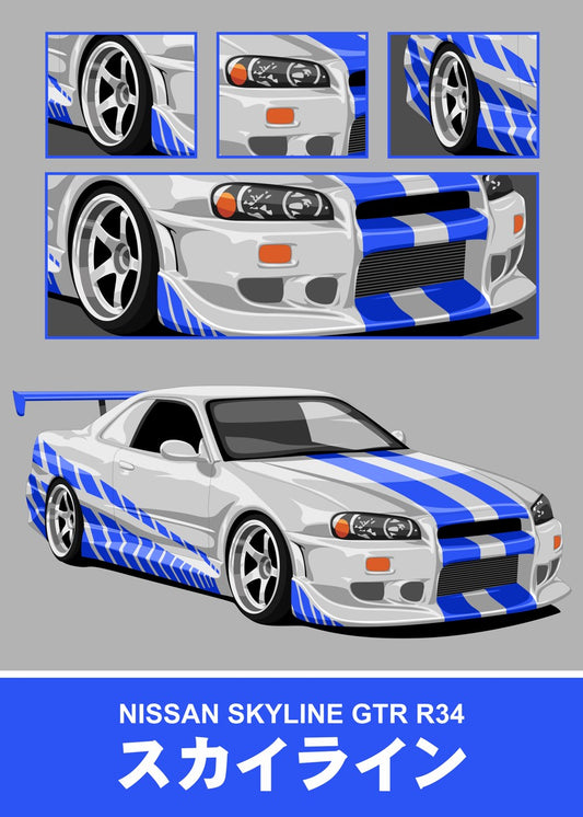 Nissan Skyline GT-R R34