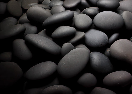 Smooth Black Stones
