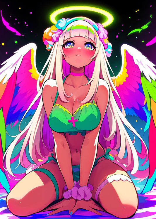 Rainbow Angel Girl Anime