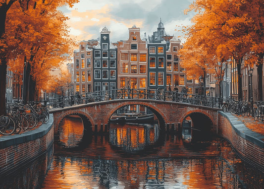 Canal of Amsterdam