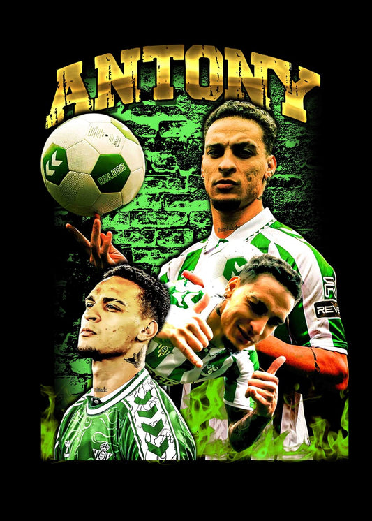 Antony Football Player Graphic
