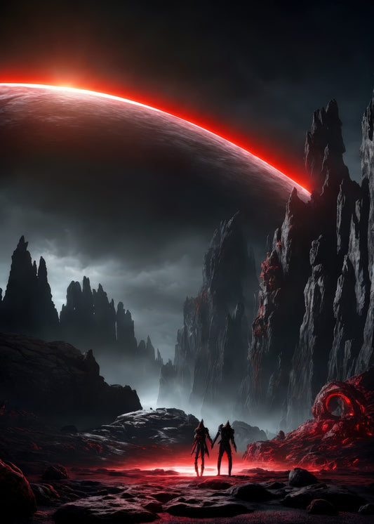 Blood Sun Over the Abyss