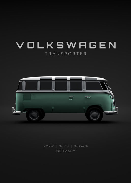 VW Transporter T1 1950 - Green