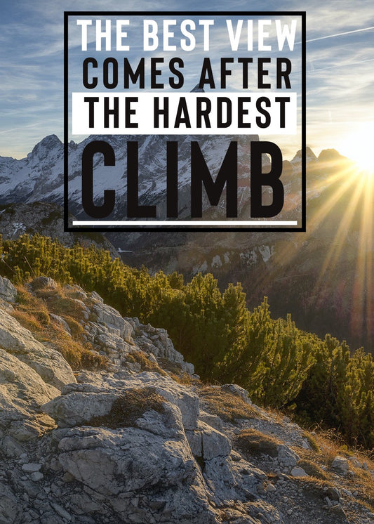Hardest Climb View