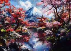 Serene Sakura Sanctuary