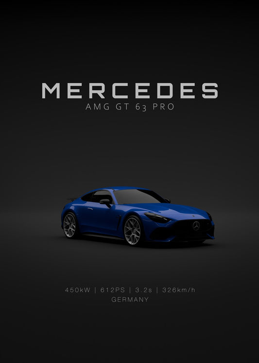 Mercedes AMG GT63 PRO 2025 Blu