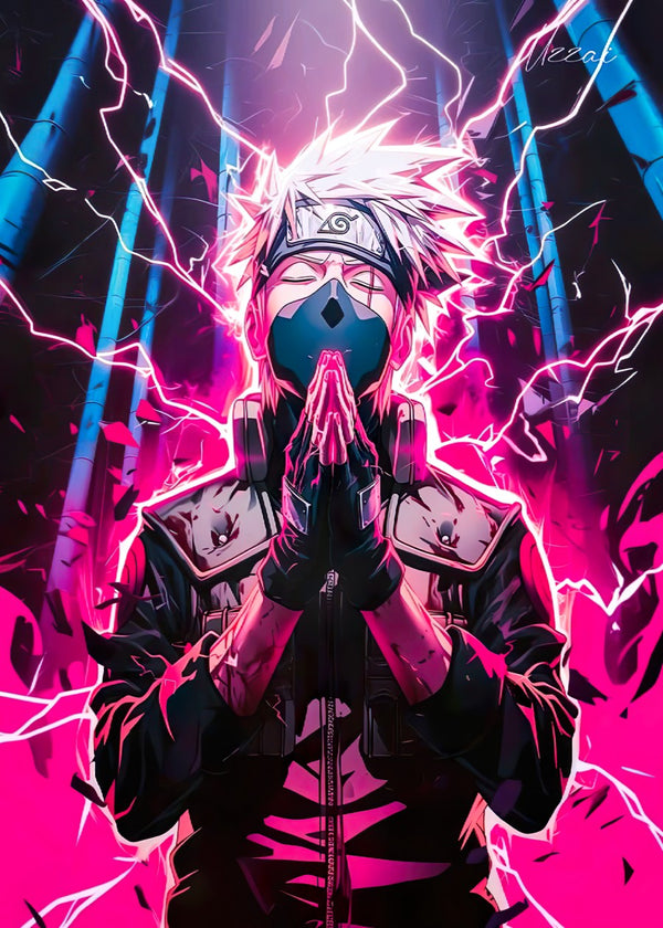 Naruto kakashi anime art