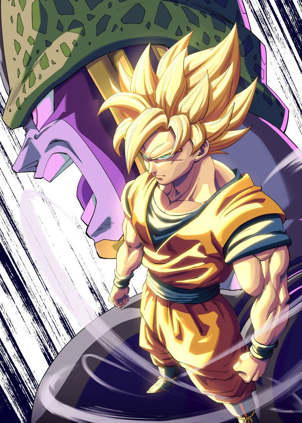 Goku vs cell