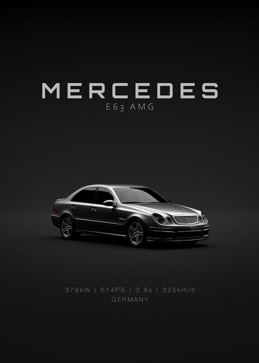 Mercedes E63 AMG (W211) Front