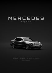  Mercedes E63 AMG (W211) Front
