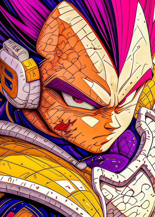 Prince Vegeta, Dragon ball