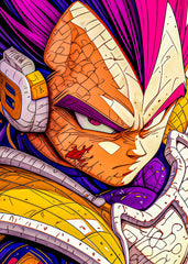 Prince Vegeta, Dragon ball