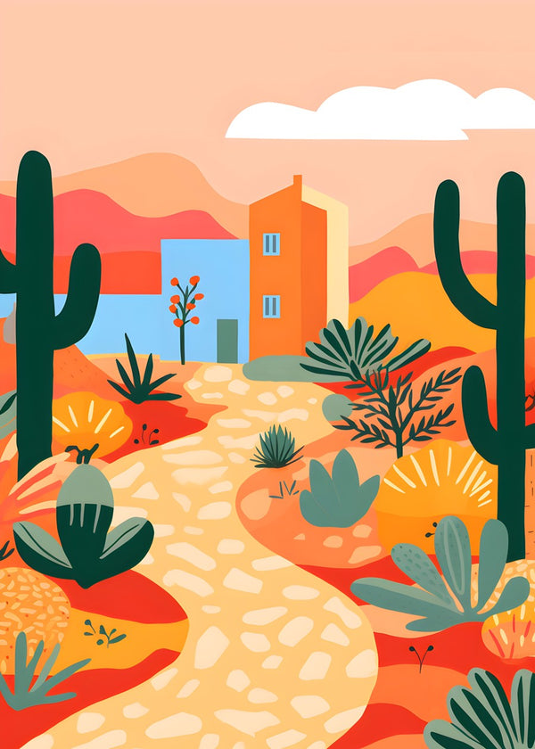Desert House Path