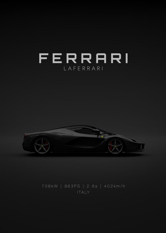 Ferrari LaFerrari Black Specs