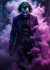 The Joker in Purple Smoke