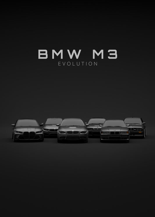 BMW M3 Generations
