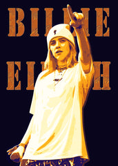 Billie Eilish pop art