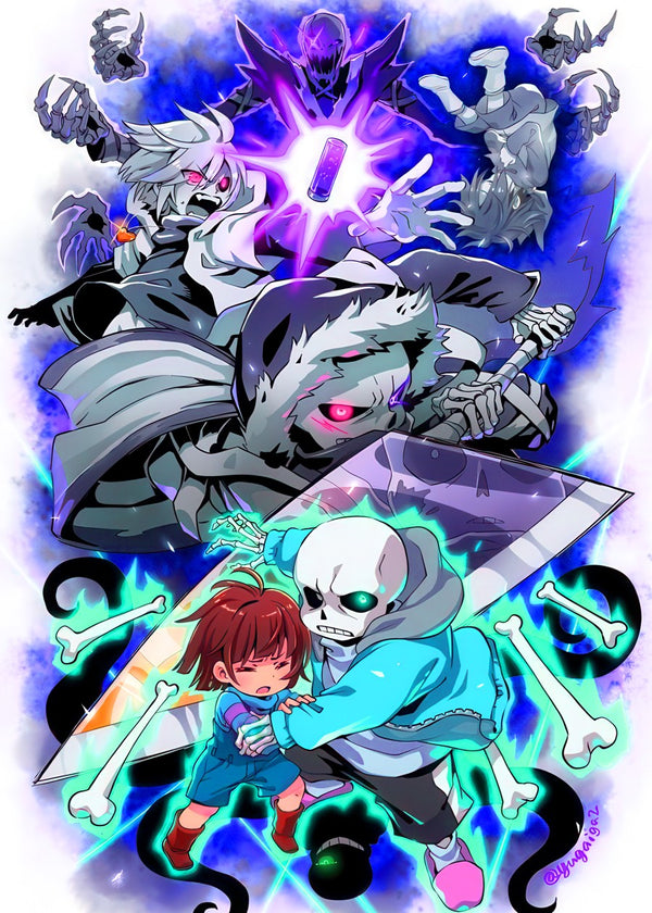 Undertale Battle Scene