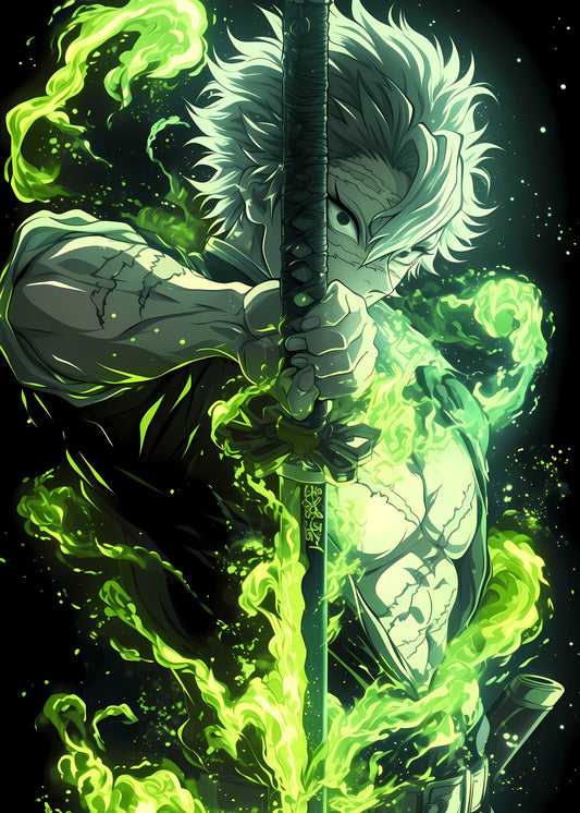 Sanemi Shinazugawa, Demon Slayer Kimetsu no Yaiba