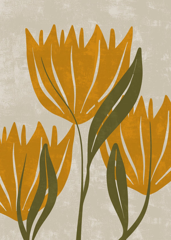 Radiant Sun Lines Flowers
