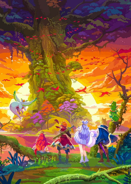 Fantasy Landscape Characters